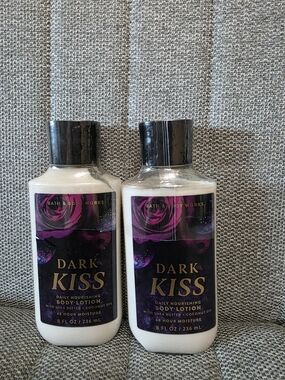 Bath & Body Works Dark Kiss Body Lotion - 2 Bottles